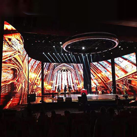 Reiss Manufacturer Best Price Outdoor Indoor Led Display Screen 500*1000mm P3.91 Stage Advertising Background for Rental Ledwall