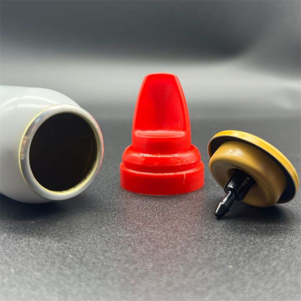 Secure Travel-Friendly Hair Mousse Dispensing Nozzle for Frequent Travelers and Gym-Goers with 360-Degree Locking Cap