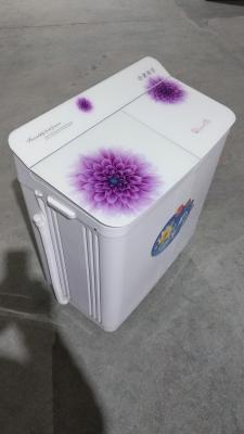 Plastic Semi Automatic 8.5kg Home Washing Machine With Glass Lid 775 * 448 * 922
