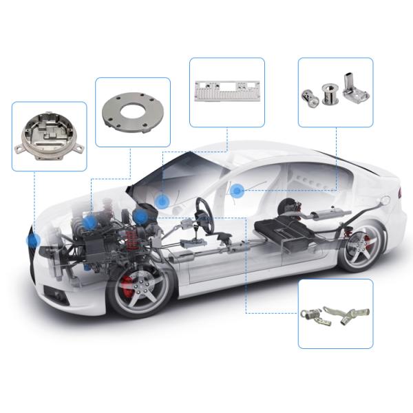 310MPa 0.02mm ASTM ADC10 Aluminum Die Casting Housing