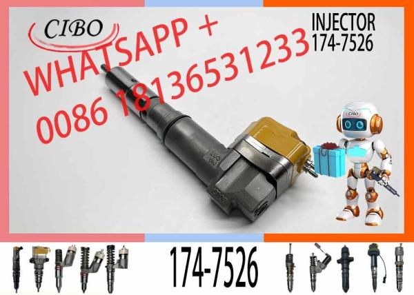 Assy diesel do injetor do original 174-7526 20R-0758 232-1173 do injetor de combustível do motor 3412E para a venda