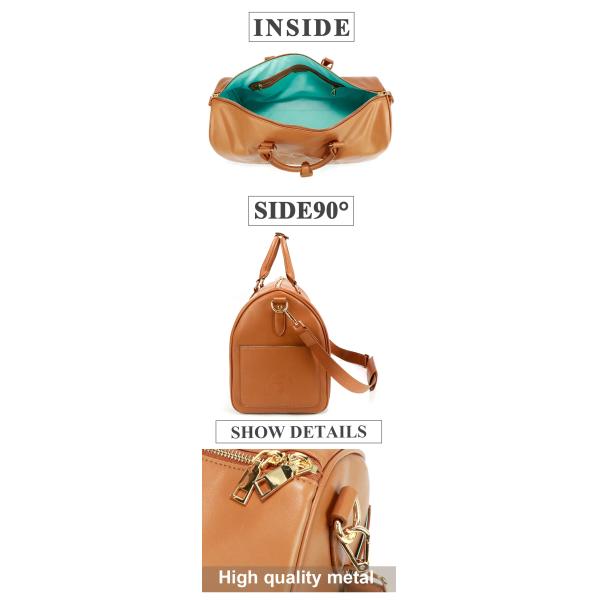 Vegan багажа путешествовать большой емкости логотип сумок Duffle Unisex кожаный подгонянный