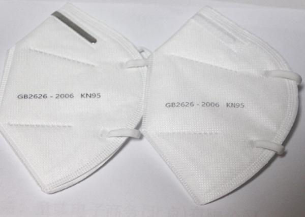 Odorless KN95 Respirator Mask For Personal Safety Hygienic Anti Splash