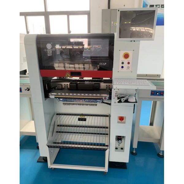 Small & High Precision 4-head SMT Line PCBA Manufacturing PCB Assembly