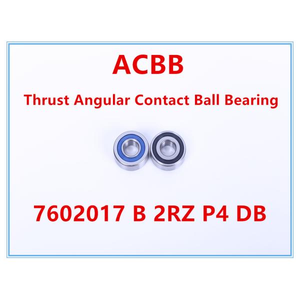 7602017 DB b 2RZ P4 толкнул угловой шарикоподшипник контакта