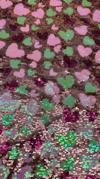 3D Floral Sequin Bread  Embroideded Fabric Luxary High Quality for Party Gowns Dresses