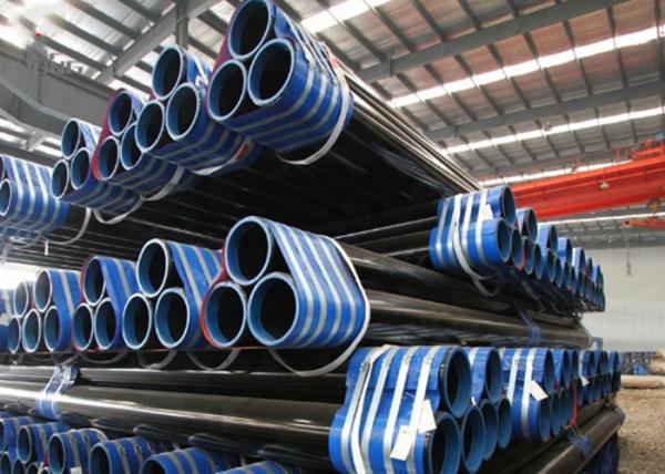 ASTM A106 Grade B Painted Cold Drawn Black Mild Steel Pipe