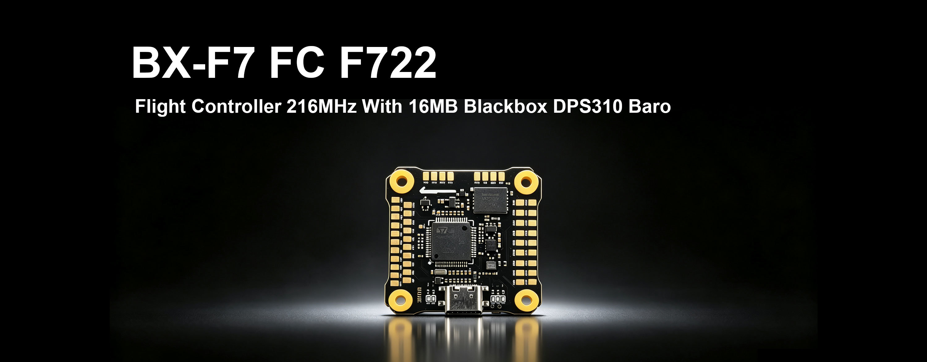 11V-36V ZTW ESC BX-F7 FC F722 Flight Controller 216MHz With 16MB Blackbox DPS310 Baro