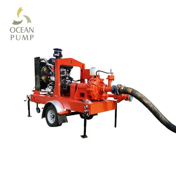 Hot Sale High Pressure Irrigation Sewage Pump Heavy Duty Diesel Priming Pump Diesel Water Pump for Municipal