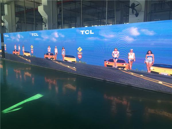 Slim Style Stage LED Screen Full Color P3.9 , High Definition