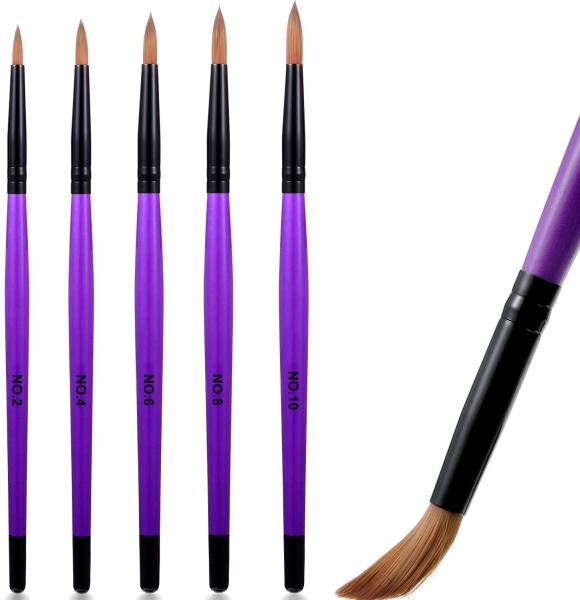 3D Painting Nail Gel Brush Nylon Hair UV Gel Nail Art Pen