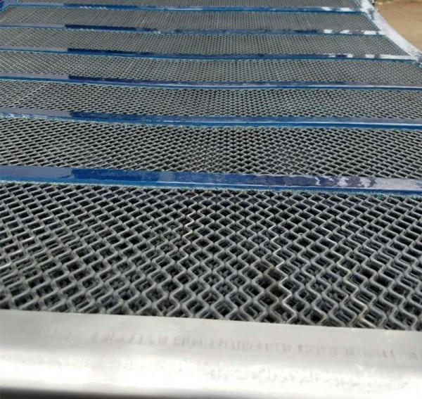 Anti-Clogging Quarry Steel Screen Mesh For Stone Crusher