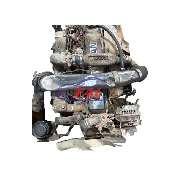 Japanese Used Auto Parts TD42 Turbo Engine Without Gearbox Japanese Car Parts for Nissan Patrol Wooden Box Diesel Engine Steel