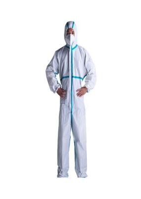 Anti Viral Disposable Coverall Suit With Acid And Alkali Corrosion Resistance
