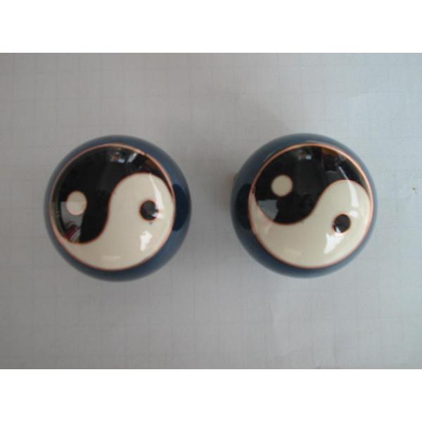 Chinese medicine balls, health ball, therapy ball with chrome/painted/cloisonné