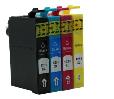 100% Brand New for epson (4 color/set)T1281/T1282/T1283/T1284 for Epson Stylus SX130/S22/SX225/SX425W/SX435W/SX445W