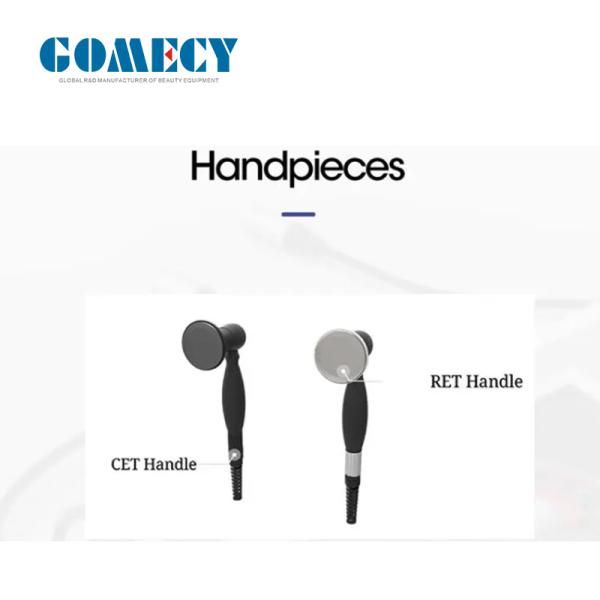 CET RET Tecar Therapy Machine 448khz 300W para alívio da dor