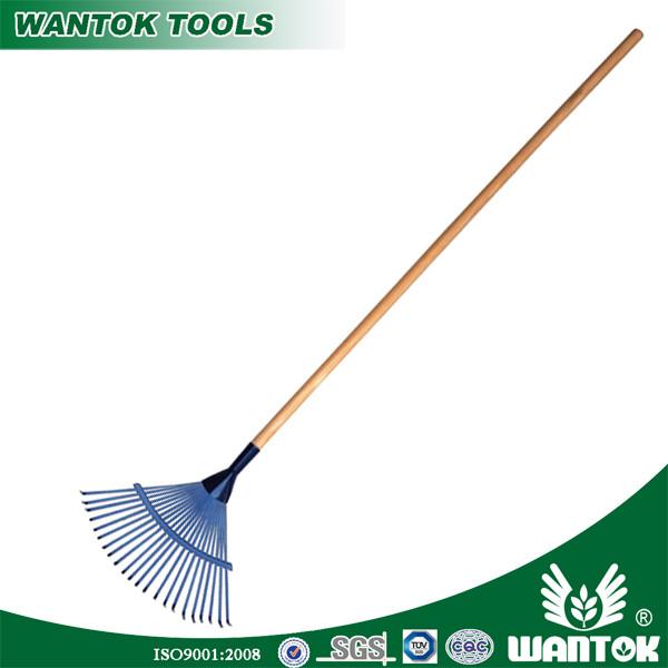 Professional Customized Handle Galvanized Steel Garden Rake Head for Lawn Maintenance