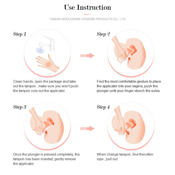 Бесплатные образцы менструального абсорбента для медицинского применения
