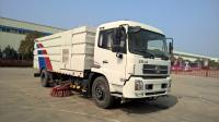 Camion plus propre de route monté par camion de la balayeuse de route de LHD 15t