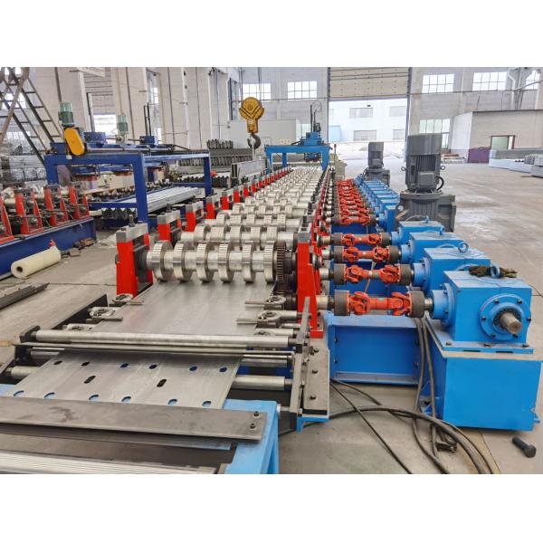 Truss Shelf Panel Rolling Forming Machine Glazed Q235 Steel