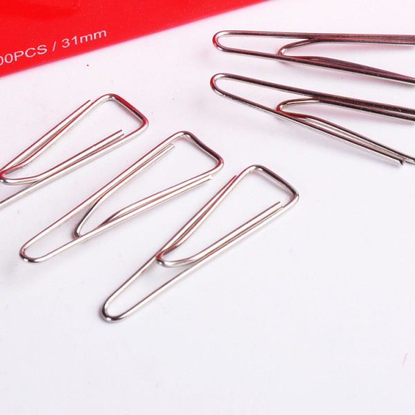 Paper clips with 33mm triangle metal paper clips