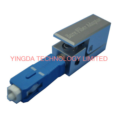 Square Fiber Optic Adapter SC SM / MM Simplex Blue Black Fiber Optic Coupler