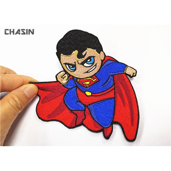 Superman Personalized Embroidered Patches / Custom Embroidered Logo Patches