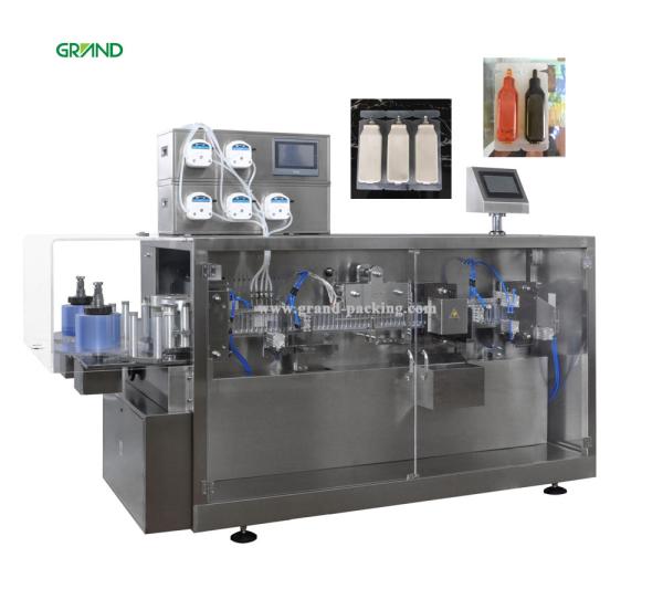 GGS 118P5 Single dose plastic ampoule liquid filling and sealing machine