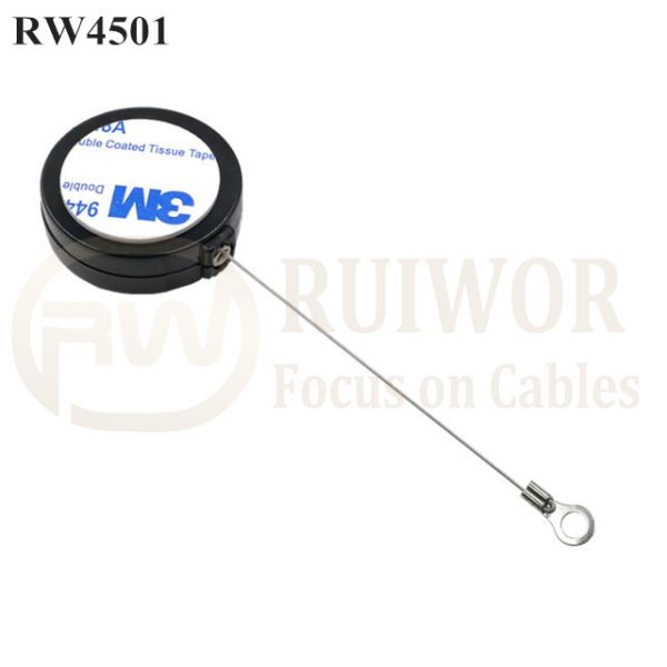 RW4501 Round Mini Display Pull Box With Ring Terminal Inner Hole 3mm 4mm 5mm For Option