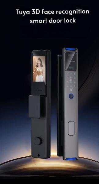 アプリ対応 スマートWiFi モルチゼロック 指紋錠 ドア錠 カメラ錠 ビデオ錠