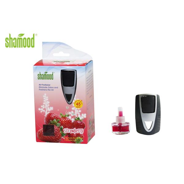 Adjustment Cool Glass Bottle Customized Air Fresheners Car Perfume Eco - Friendly