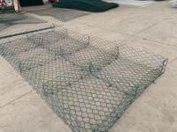 Construction de mur de 6X2X0.3M Galvanized Hexagonal Wire Mesh Gabion Mattress For River