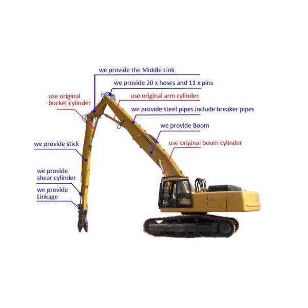 Материал заграждения Q355B подрыванием Sumitomo 480 26 метров высокой достигаемости