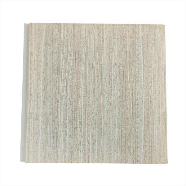 Espessura laminada da largura 5mm do painel de parede 250mm do Pvc da madeira para o quarto
