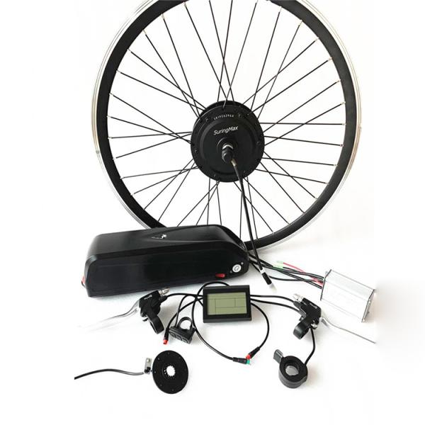 Powerful 36v 250w Electric Ebike Kit Front Wheel Electric Geared Motor Kit