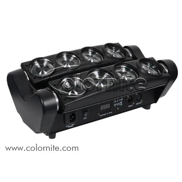 Lumière principale mobile LED de poutre blanche d'araignée de la puissance élevée avec du CE et le Rohs