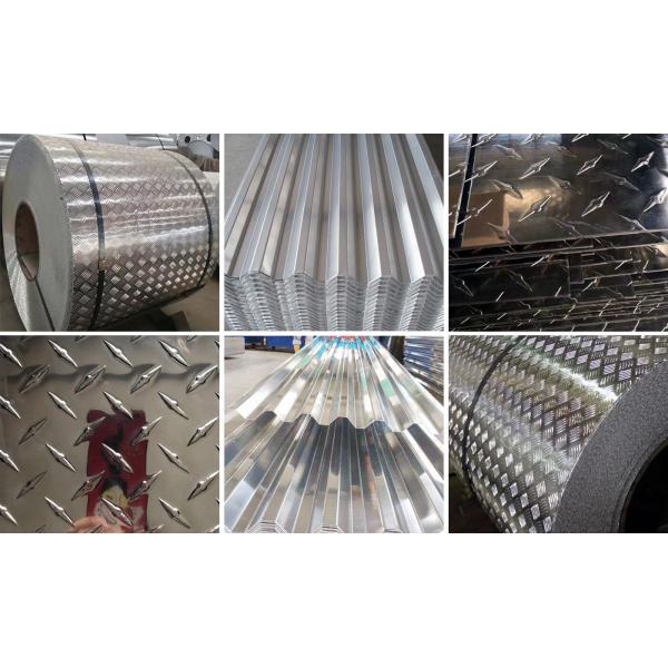 Pointer Pattern Bright Surface Checkered Aluminum Plate 1050 3003 Aluminum Tread Plate