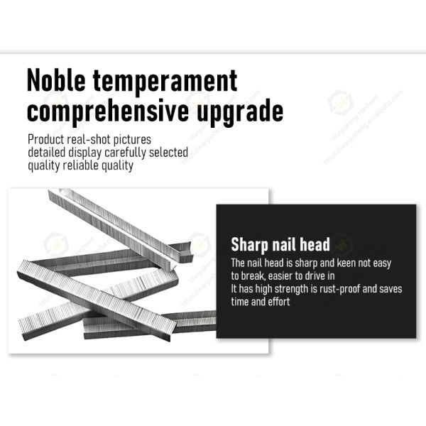 Industrial Pneumatic U-Shaped Sofa Furniture Staples Decorative Gun Pins by Manufacturer Furniture Accessories