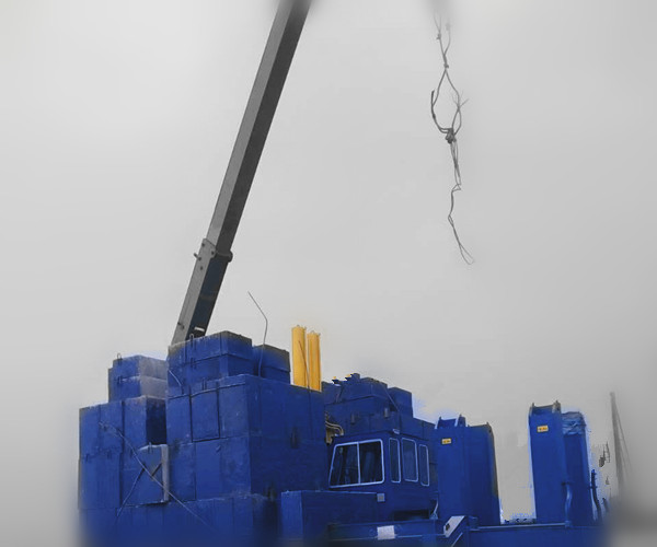 Mecanismo de elevación del conductor de pila de VY600A cuatro estáticos silenciosos hidráulicos