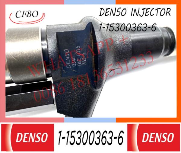Diesel Injectors Assembly 095000-0345 1-15300363-6 1153003636 Fit for CX/EX GIGA 6TE1