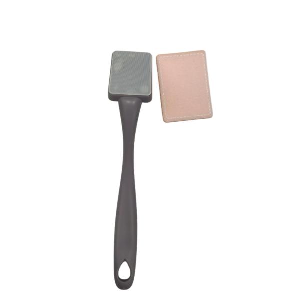 Wholesale wood pulp sponge scrubber compressed wood pulp cotton kitchen cleaning sponge with printed pattern for dishwashing and removing grease
