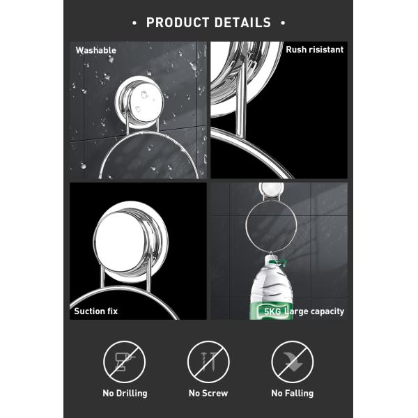 Кольцо полотенца руки держателя 200mm кольца полотенца Bathroom Electrosilvering SS304