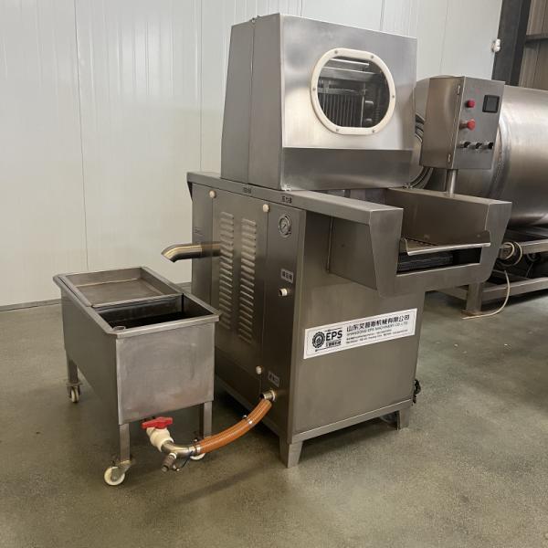 Food Grade Steel Vacuum Meat Mixer Machine For Sausage Meatball Stuffing Processing