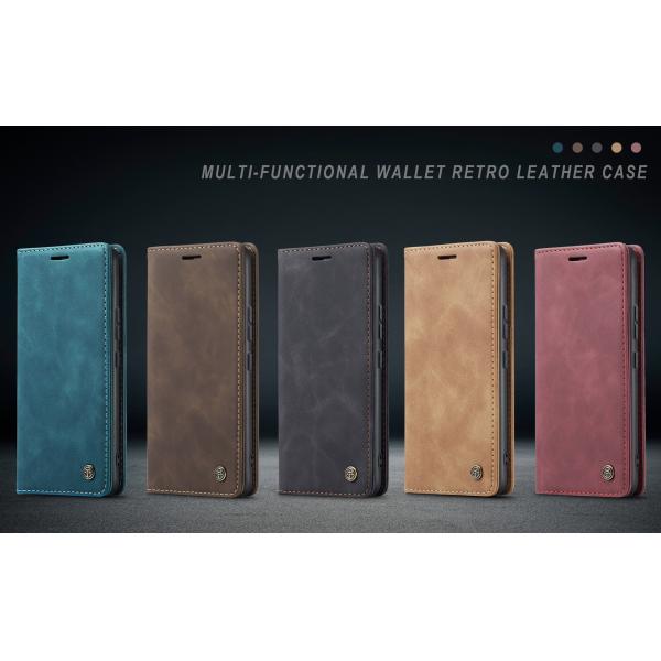 CaseMe 15 Pro Phone Case TPU кожаная задней крышка с магнитным держателем для карт и тест