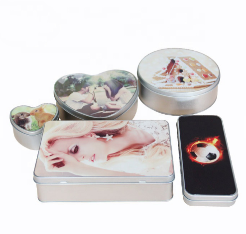 Цвет серебра передачи тепла жестяных коробок подарка пробелов сублимации