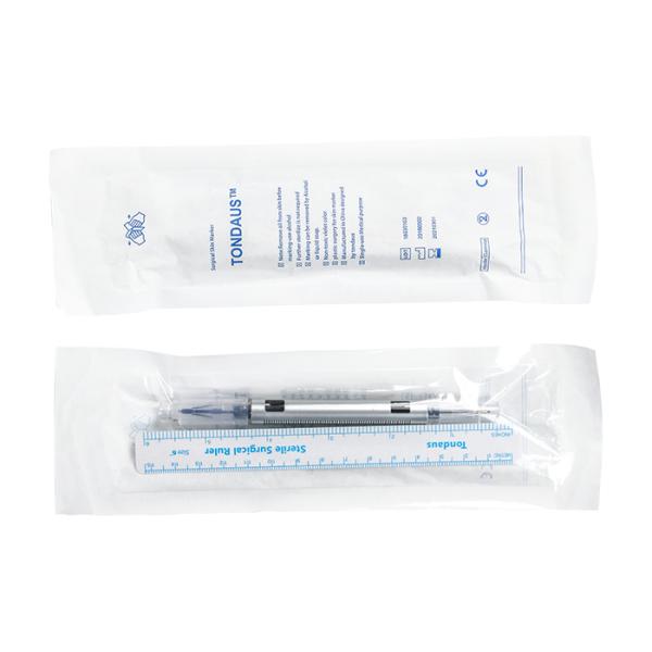 Double Head Skin Marker Pen Purple Permanent Makeup Manual Pen