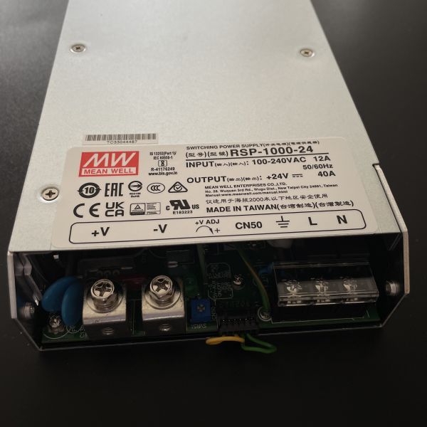 MEAN WELL RSP-1000-24 Power Supply 24V 960W 40A Enclosed SMPS 1U Low Profile 88% High Efficiency
