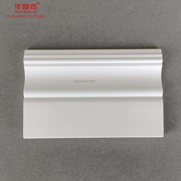 Molde fácil de limpar da parede da guarnição do PVC decorativo para a casa