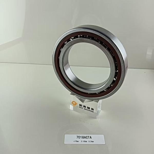 46118 Single Row 90*140*24mm Angular Contact Ball Bearing 7018AC with Radial Bearing